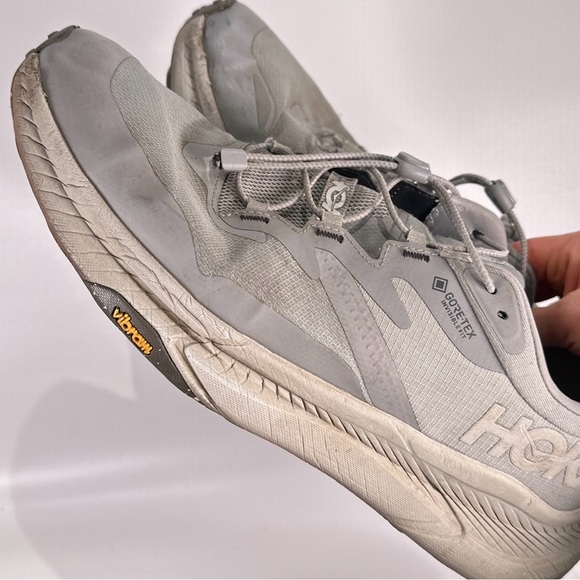 Hoka Men’s Transport GTX Gore Tex Sneakers Gray Vibram Size 13 D main image 5